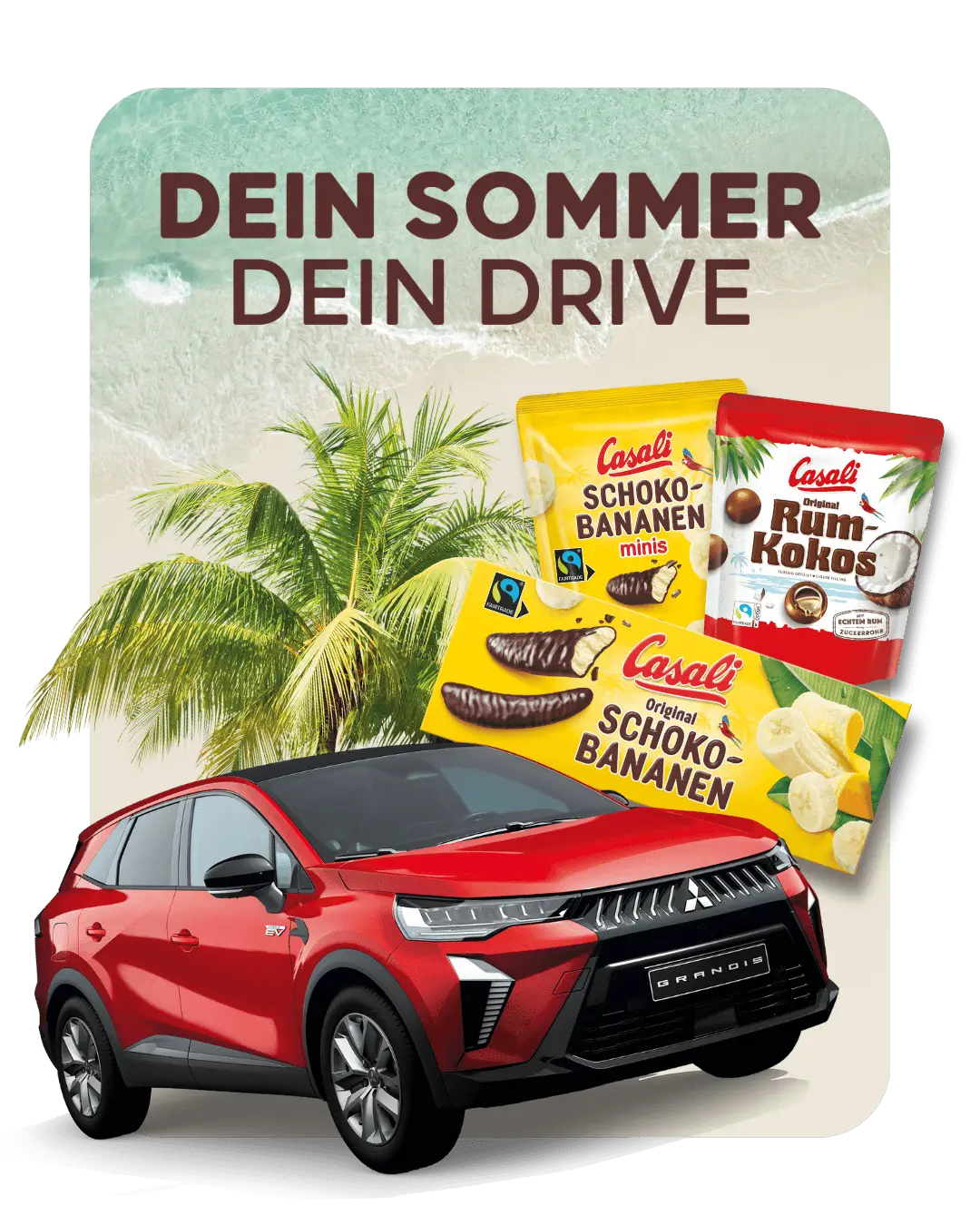 Dein Sommer, dein Drive, Mitsubishi Grandis Gewinnspiel