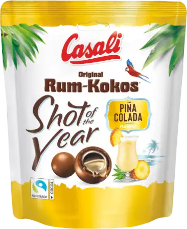 shot of the year rum kokos pina colada