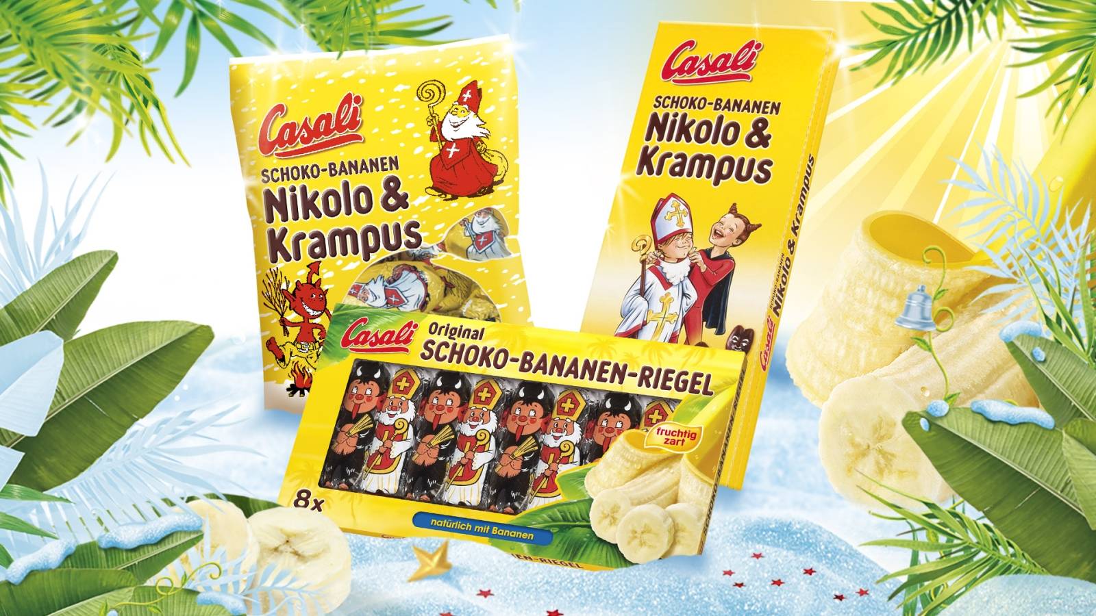 Nikolo und Krampus Casali