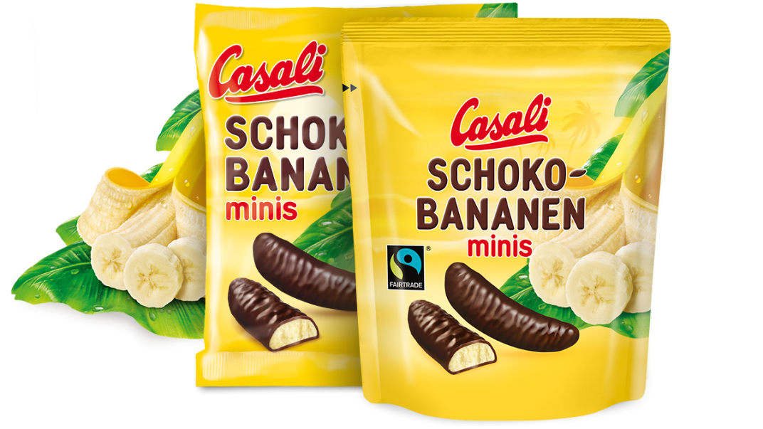 Schoko-Bananen Minis 110g & 125g