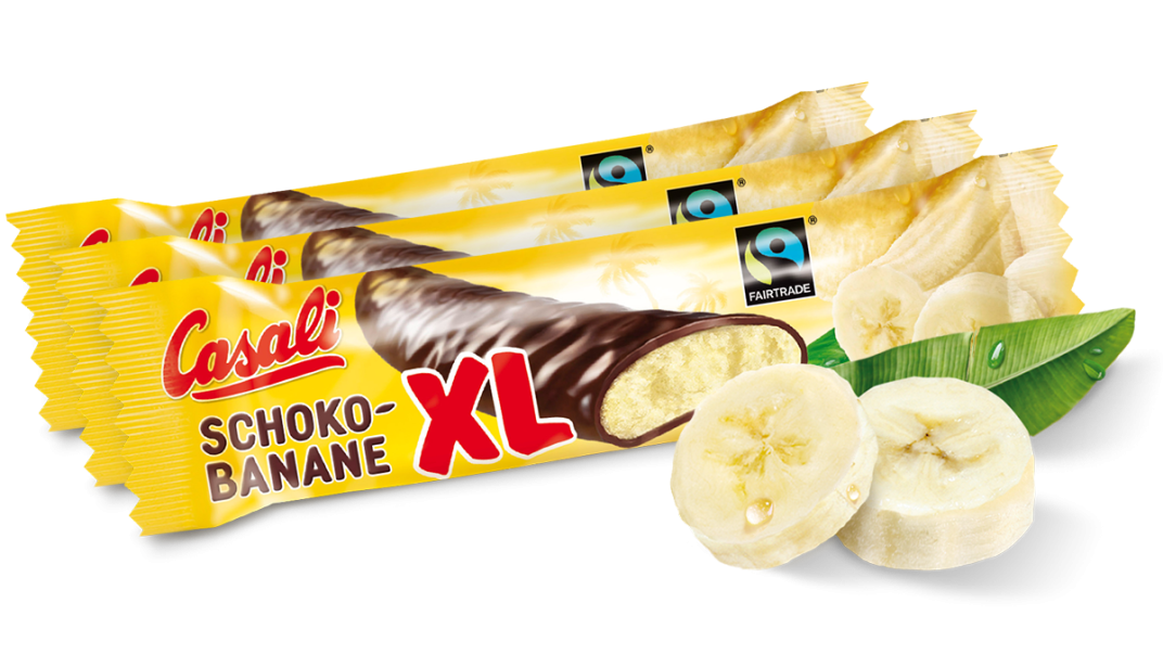 Casali Schoko-Bananen Riegel XL 22g 